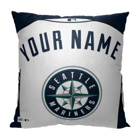 [Personalization Only] OFFICIAL MLB Jersey Personalized Pillow - Seattle Mariners
