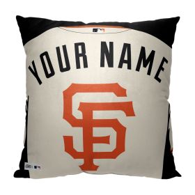 [Personalization Only] OFFICIAL MLB Jersey Personalized Pillow - San Francisco Giants