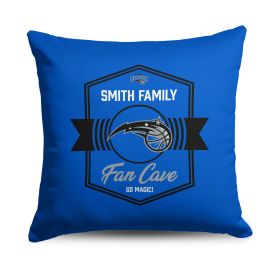 NBA Orlando Magic Dominion Personalized Throw Pillow 18×18 Inches