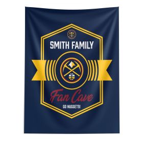NBA Denver Nuggets Dominion Personalized Wall Hanging 50×60 Inches