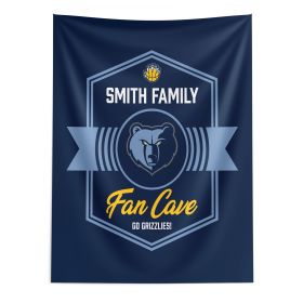 NBA Memphis Grizzlies Dominion Personalized Wall Hanging 50×60 Inches