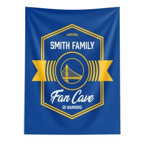 NBA Golden State Warriors Dominion Personalized Wall Hanging 50×60 Inches