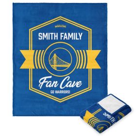 NBA Golden State Warriors Dominion Personalized Silk Touch Throw Blanket 50X60 Inches