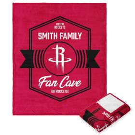 NBA Houston Rockets Dominion Personalized Silk Touch Throw Blanket 50X60 Inches