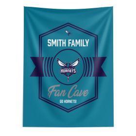 NBA Charlotte Hornets Dominion Personalized Wall Hanging 50×60 Inches